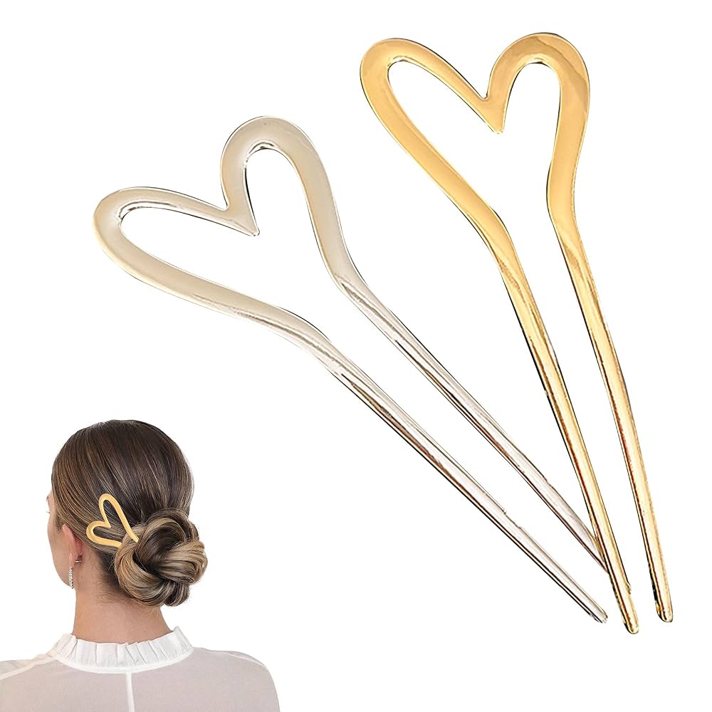 ヘアアクセサリー portray hair pin U gold portray hair pin U gold